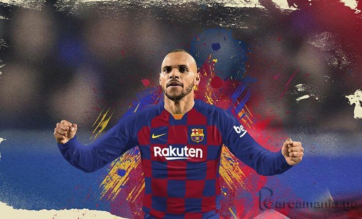 ოფიციალურად: მარტინ ბრეითუეიტი "ბარსელონას" ფეხბურთელია