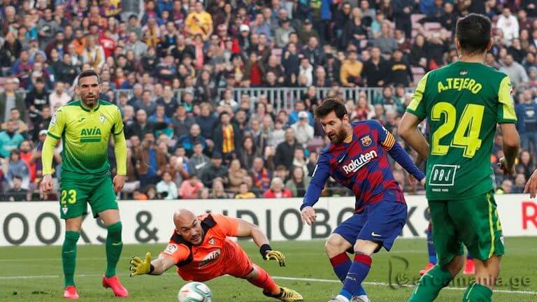 ლეო მესის პოკერი "ეიბარის" კარში [ვიდეო]