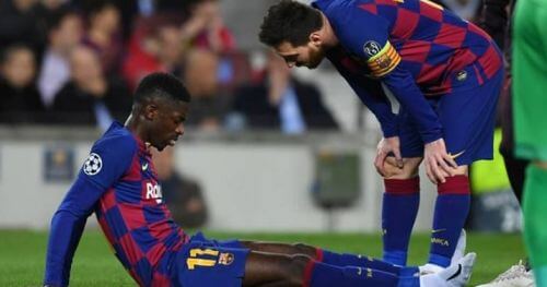 ესპანური პრესა: უსმან დემბელესთვის სეზონი დასრულდა