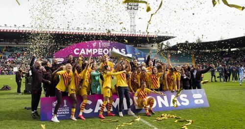 ქალთა გუნდი - 10-1 ესპანეთის სუპერ თასზე