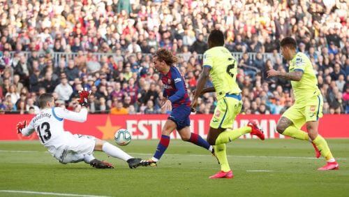 "ბარსელონას" ეფექტური გოლი "ხეტაფეს" კარში [ვიდეო]