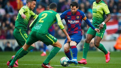 ბარსელონა-ეიბარი: პირველი ტაიმის შეფასებები