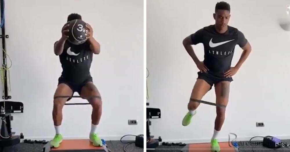 როგორ ვარჯიშობს ჟუნიორ ფირპო სახლში - [VIDEO]