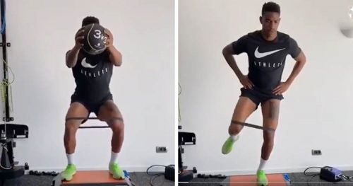 როგორ ვარჯიშობს ჟუნიორ ფირპო სახლში - [VIDEO]