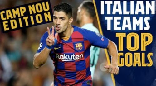 "ბარსელონას" საუკეთესო გოლები იტალიური გუნდების კარში [ვიდეო]
