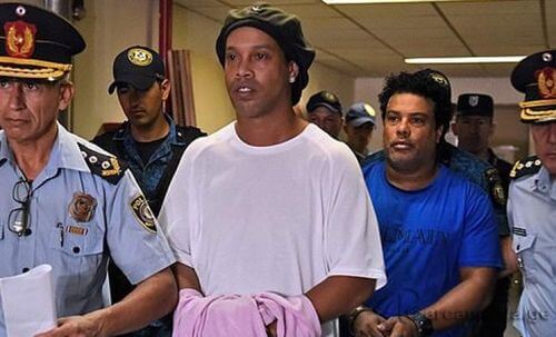 პატიმრებმა რონალდინიო ბარბექიუთი გააცილეს