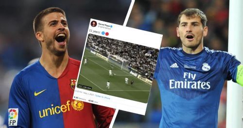 კასილიასმა, პიკეს შეახსენა, რომ "რეალს" ჩემპიონთა ლიგის 13 ტიტული აქვს