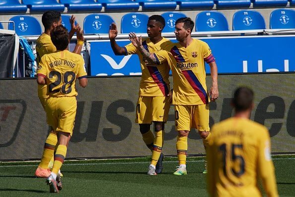 ანსუ ფატის გოლი "ალავესის" კარში [VIDEO]