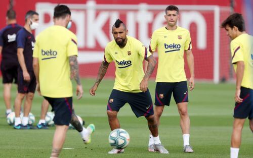 დღევანდელი სავარჯიშო სესია [ფოტოები]