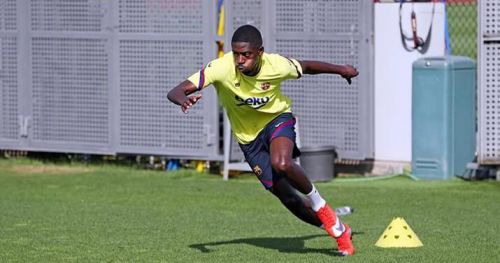 დემბელე ხვალ სრული დატვირთვით პირველად ივარჯიშებს