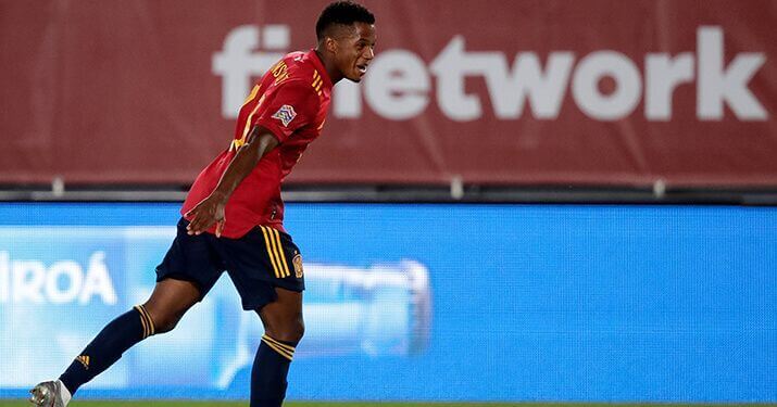 ანსუ ფატის სტატისტიკა უკრაინასთან თამაშში