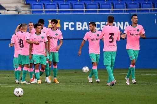 ბარსელონა-ჟირონა - პირველი ტაიმის შეფასებები