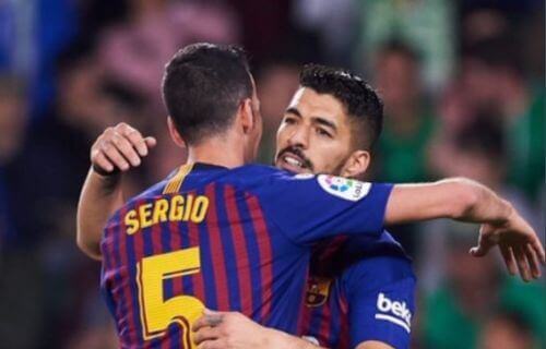 სერხიო ბუსკეტსი ლუის სუარესს დაემშვიდობა