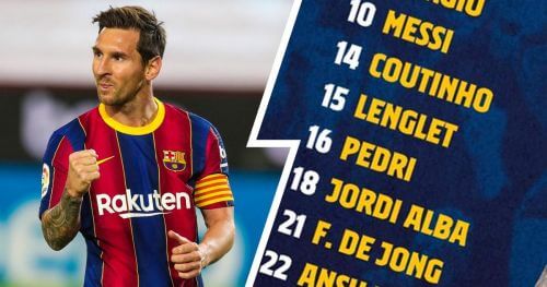 "ბარსელონას" სასტარტო თერთმეტეული ცნობილია