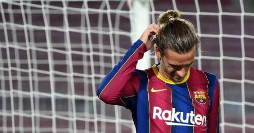 ტერ შტეგენზე ცუდი შედეგი - გრიზმანის კიდევ ერთი უსახური მატჩი