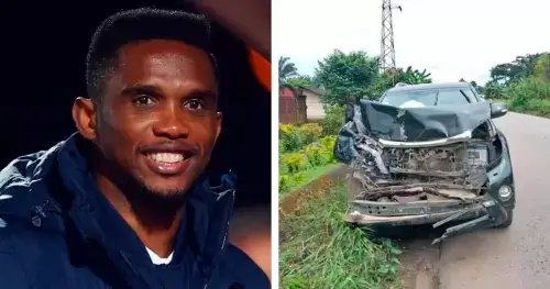 სამუელ ეტო'ო ავტოავარიაში მოყვა | BBC