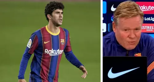 რონალდ კუმანი ადასტურებს - კარლეს ალენია "ბარსელონას" ტოვებს