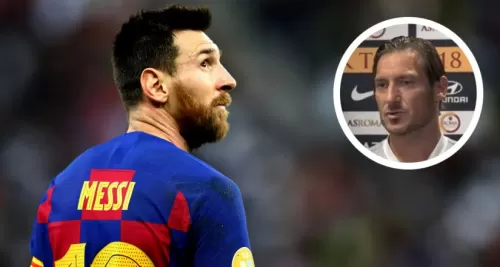 "რომას" 10-ნომრიანი მაისურის გადასაცემად, მესის აეროპორტში სიამოვნებით დავხვდებოდი - ტოტი