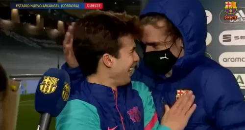 გრიზმანმა რიკი პუჩს მადლობა გადაუხადა