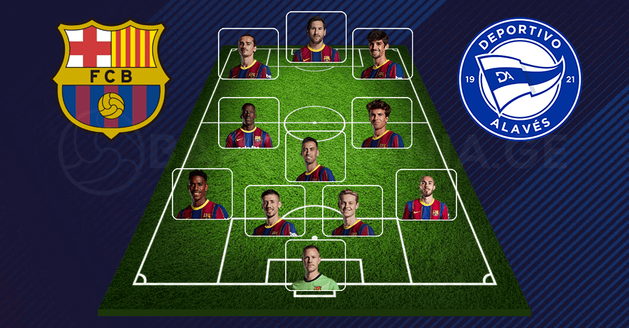 "ბარსელონა" vs "ალავესი" | შემადგენლობა ცნობილია