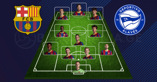 "ბარსელონა" vs "ალავესი" | შემადგენლობა ცნობილია