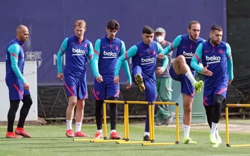 პედრი გუნდთან ერთად ვარჯიშობს, არაუხო - არა