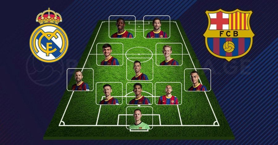 რეალი vs ბარსელონა | შემადგენლობა ცნობილია