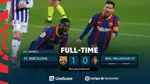 "ბარსელონა" 1-0 "ვალიადოლიდი" | ფეხბურთელთა შეფასებები