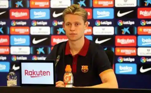 ფრენკი დე იონგი "ელ კლასიკოს" წინ