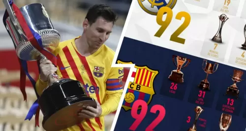 "ბარსა" "რეალს" ტიტულების რაოდენობით გაუთანაბრდა