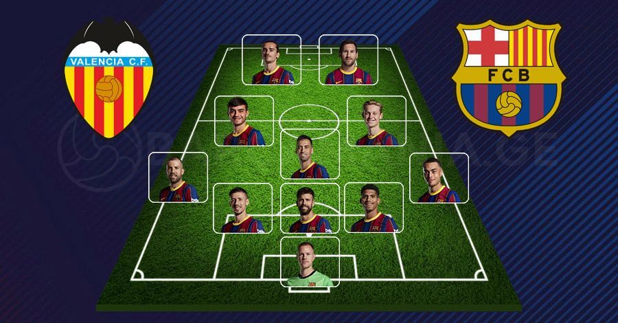 ბარსელონა - ვალენსია | სასტარტო შემადგენლობა ცნობილია