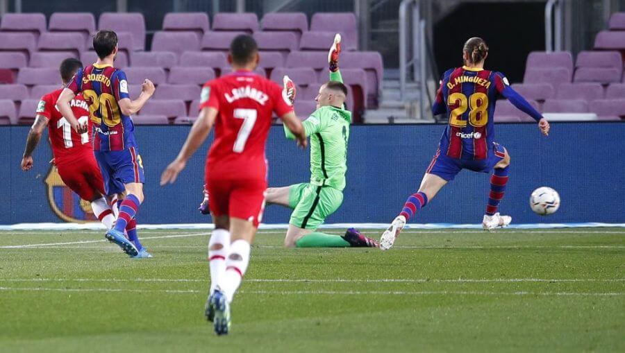 14 დარტყმა ბარსას კარში და 9 გოლი