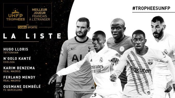 უსმან დემბელე უცხოეთში მოთამაშე საუკეთესო ფრანგი ფეხბურთელის ტიტულის მოსაპოვებლად იბრძოლებს