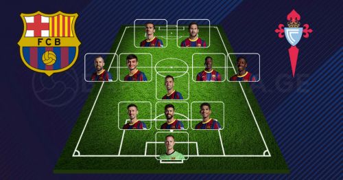 ბარსელონას სასტარტო შემადგენლობა ცნობილია