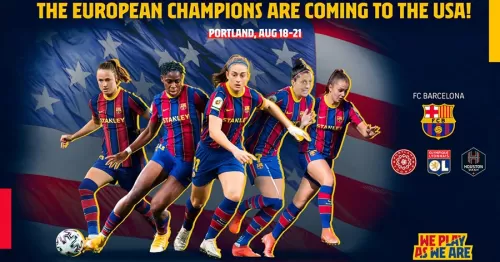 ბარსელონას ქალთა გუნდი საერთაშორისო ჩემპიონთა თასზე ითამაშებს