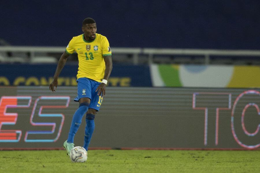 ემერსონი ბრაზილიის სასტარტო შემადგენლობაში იმყოფება