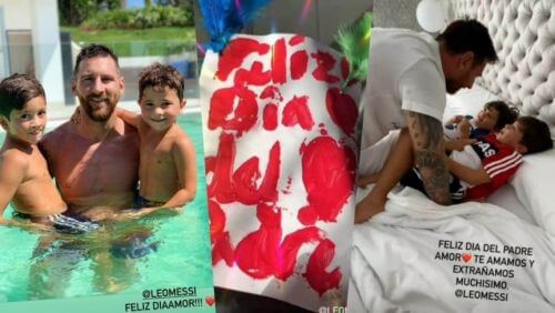 როგორ ერთობა ლეო მესი შვილებთან ერთად | ვიდეო