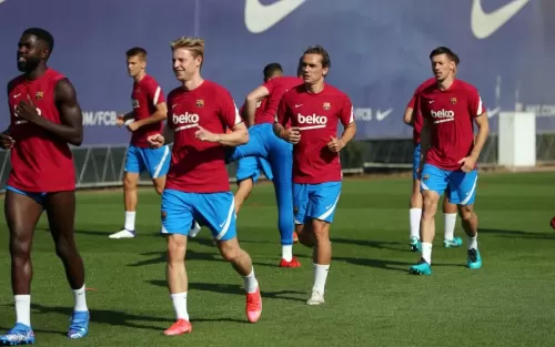 ბარსელონას სავარაუდო თერთმეტეული ჟიმნასტიკის წინააღმდეგ