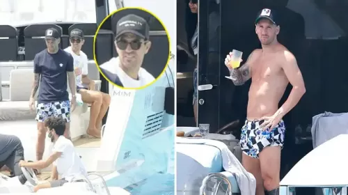 როგორ ისვენებენ მესი და სუარესი იბიცაზე (ფოტოები)