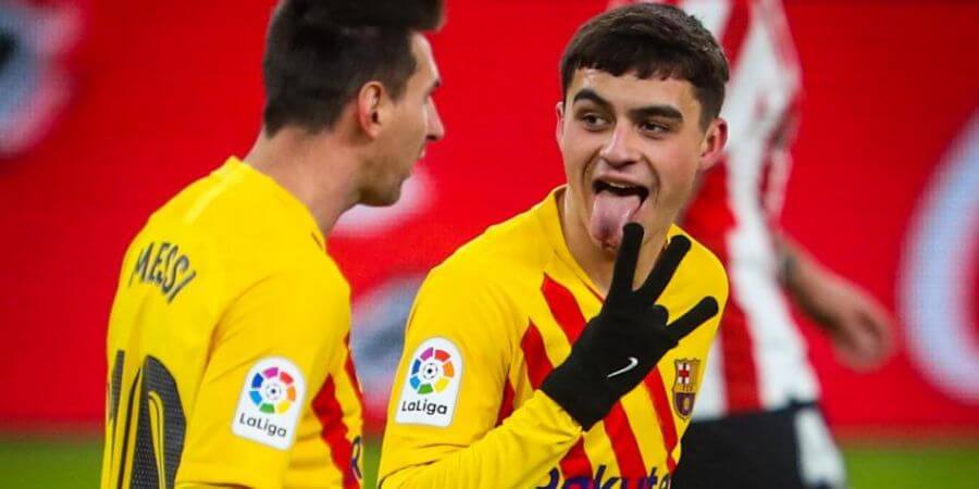 პედრი ბარსელონას ერთადერთი ფეხბურთელია, რომელსაც ახალ სან მამესზე გოლი აქვს გატანილი