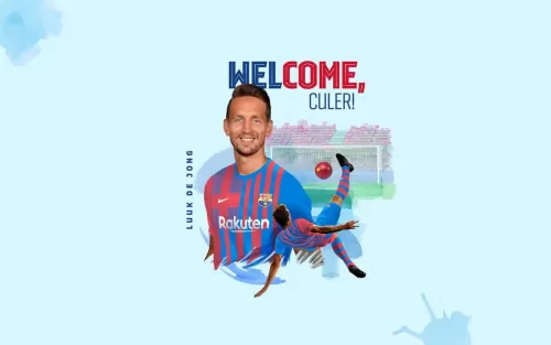 ოფიციალურად: ლუკ დე იონგი ბარსელონას ფეხბურთელია