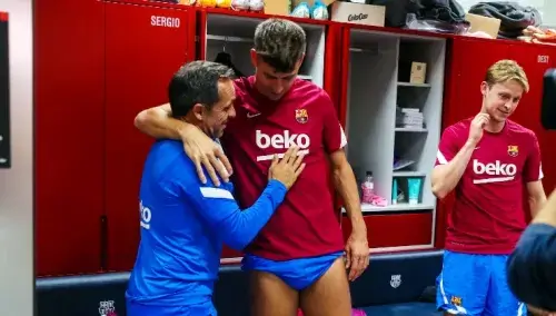 სერჟი ბარჟუანი ფეხბურთელებს შეხვდა [ფოტოები]