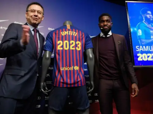 2018 წელს ბარსას იმჟამინდელმა ხელმძღვანელობამ უმტიტის მუხლის მდგომარეობა იცოდა