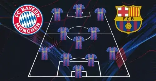 ბაიერნი-ბარსა - სასტარტო შემადგენლობა ქართველი გულშემატკივრების ვერსიით