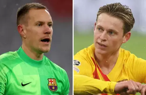 ტერ შტეგენსა და ფრენკი დე იონგს საფრთხე არ ემუქრებათ