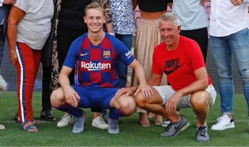 დე იონგის მამა: ევროპის ხუთმა საუკეთესო კლუბმა დამირეკა