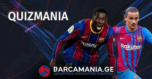Quizmania: რამდენად კარგად იცნობ ბარსელონას ფრანგ ფეხბურთელებს?