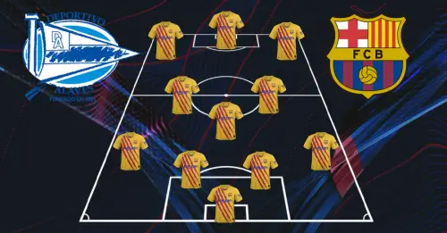 დააყენე შენი შემადგენლობა ალავესთან მატჩისთვის და გამოიცანი ანგარიში