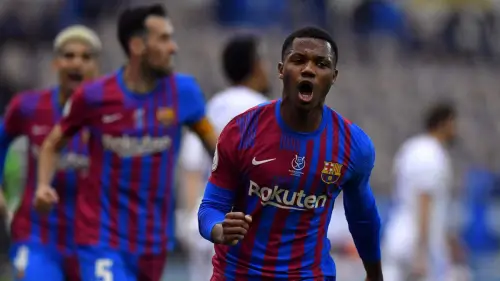 ანსუ ფატი ბილბაოსთან მატჩს სათადარიგოთა სკამიდან დაიწყებს