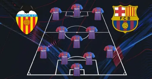 დააყენე შენი შემადგენლობა ვალენსიასთან მატჩისთვის და გამოიცანი ანგარიში